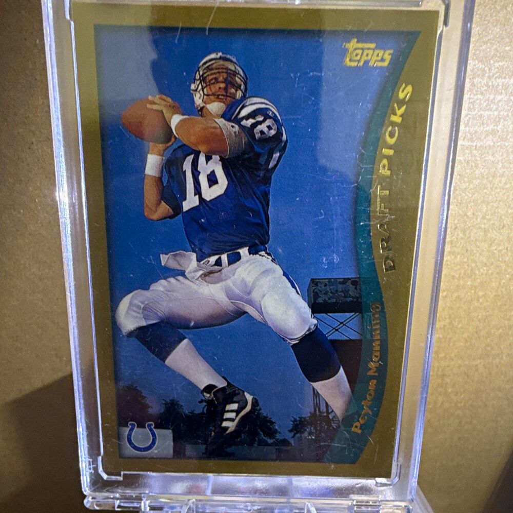 1998 Topps Draft Picks Peyton Manning RC #360 Indianapolis Colts Base